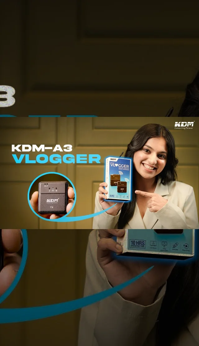 KDM India Wireless Microphone Ad